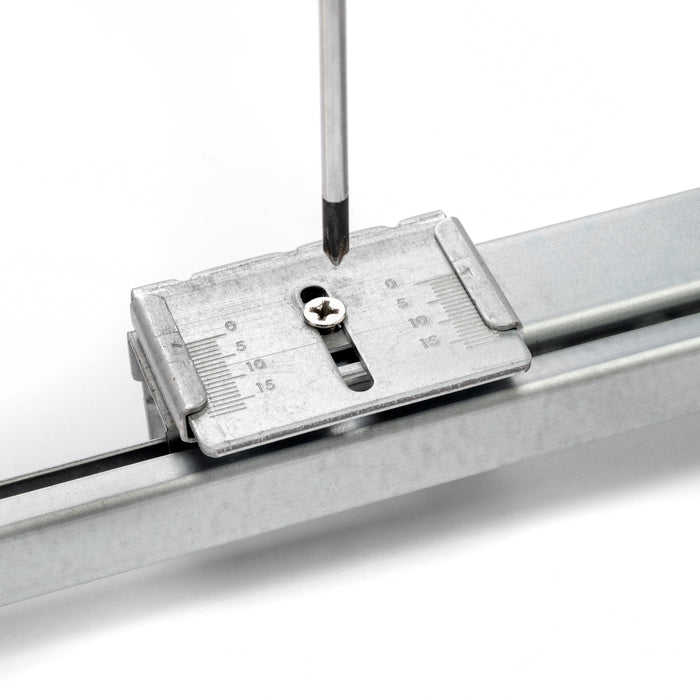 Emuca Kit vassoio con 3 cestelli e telaio con guide a chiusura morbida per armadio, regolabile, modulo 900mm, Grigio pietra