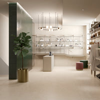 Emuca Zero Kit struttura modulare con ferramenta per il montaggio a parete, grigio pietra verniciato