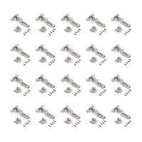 Kit cerniera collo alto X92 con chiusura ammortizzata e basetta