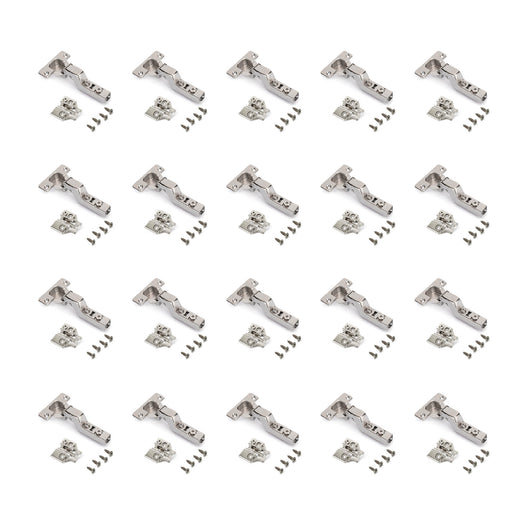 Kit cerniera collo alto X92 con chiusura ammortizzata e basetta