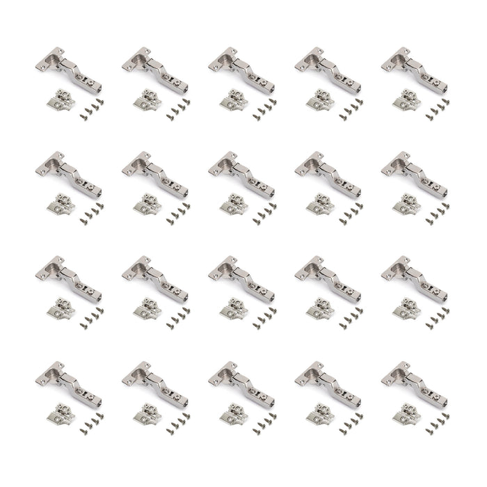 Kit cerniera collo alto X92 con chiusura ammortizzata e basetta