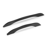 Emuca Maniglia per mobili Varna, L 181 mm, interasse 160 mm, Verniciato nero, Zama, 1 lotto di 20 unitÃ 