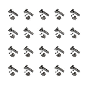 Kit cerniera collo dritto X91N e basetta