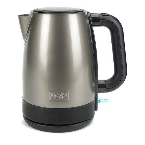 Bollitore elettrico (1,7lt) black & decker bxke2201e inox e black - 8432406580046