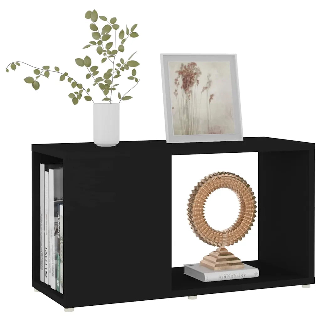 Mobile TV | Armadietto TV | Mobile Porta TV Nero 60x24x32 cm in Truciolato