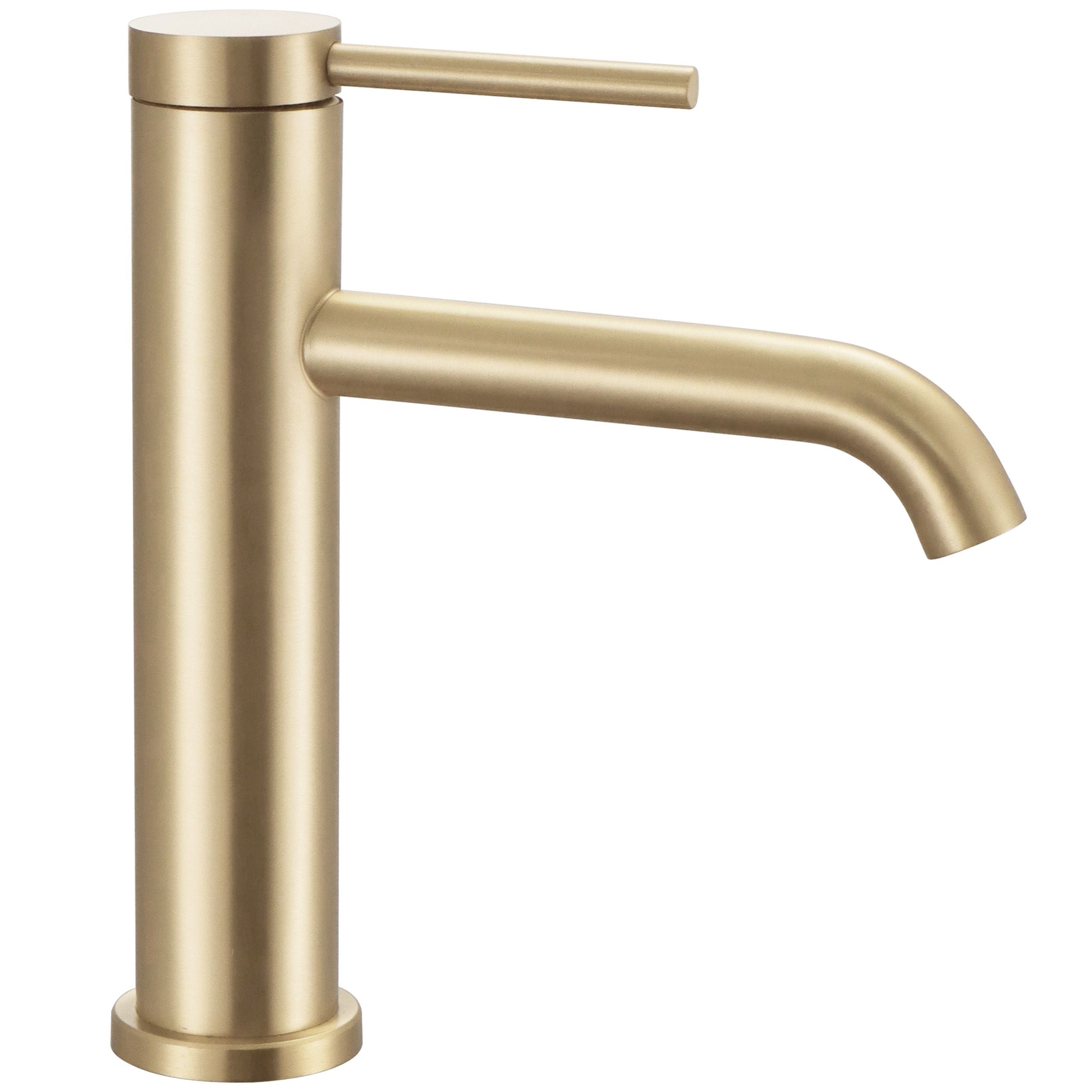 Rubinetto Da Lavabo Rea Clif Gold Brush