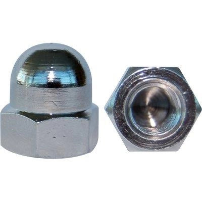 DADO ESAGONALE CIECO ZINCATO - M  8 CF=PZ 100- 1 confezioni