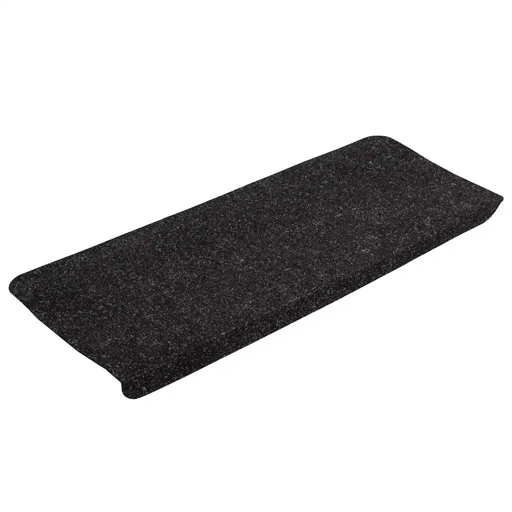Tappetini Autoadesivi per Scale 30 pz Antracite 65x24,5x3,5 cm