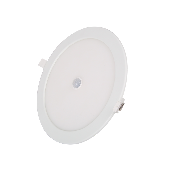 Downlight led e6 rotondo da incasso con sensore 24w luce fredda