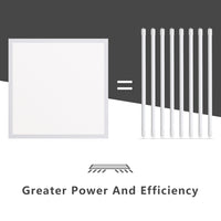 Pannello led a emissione laterale e5 ms 50w 6500k (595*595*9mm)