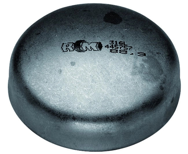 FONDELLO BOMBATO A SALDARE IN ACCIAIO NERO 2 MM 60,3    Idroweb