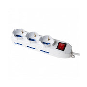VULTECH MU-02 - MULTIPRESA BIPASSO 9 INGRESSI CON TASTO ON/OFF
