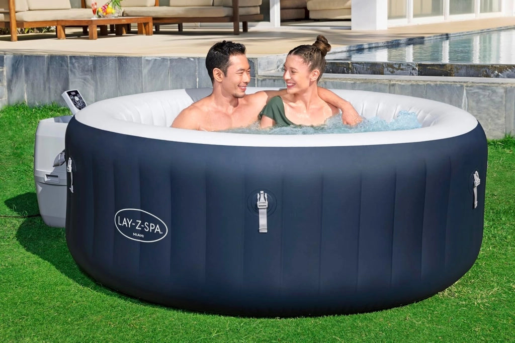 Idromassaggio Lay-Z-Spa Miami AirJet, 2-4 persone, blu