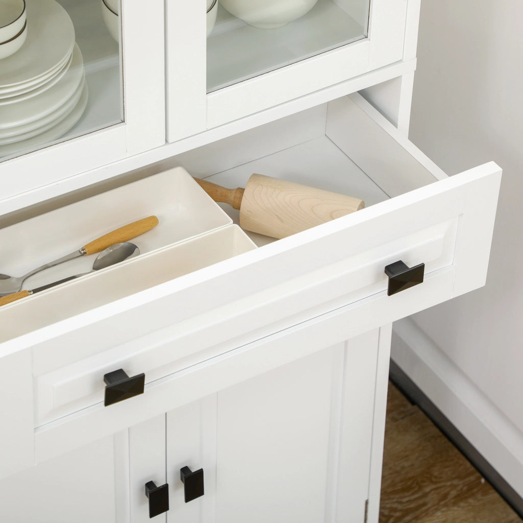 Credenza da Cucina ¨C zephmum ¨C Bianco 60x30x160cm