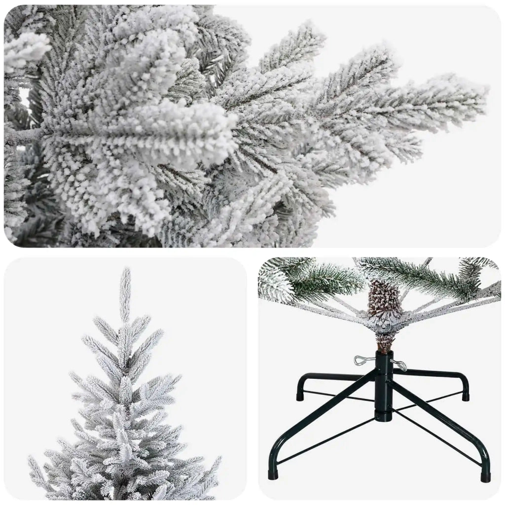 Albero di Natale Artificiale con Rami Pieghevoli 210 cm 42055570