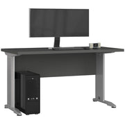 Scrivania per computer AKORD BM135 Grigio Grafite 135 cm 135x60x76 cm