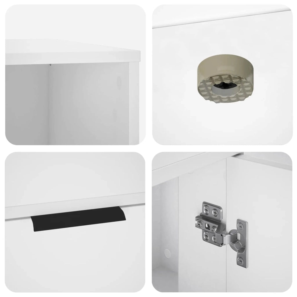 Mobile per gatti Bianco 100 x 49 x 45 cm Legno ingegnerizzato 8014751