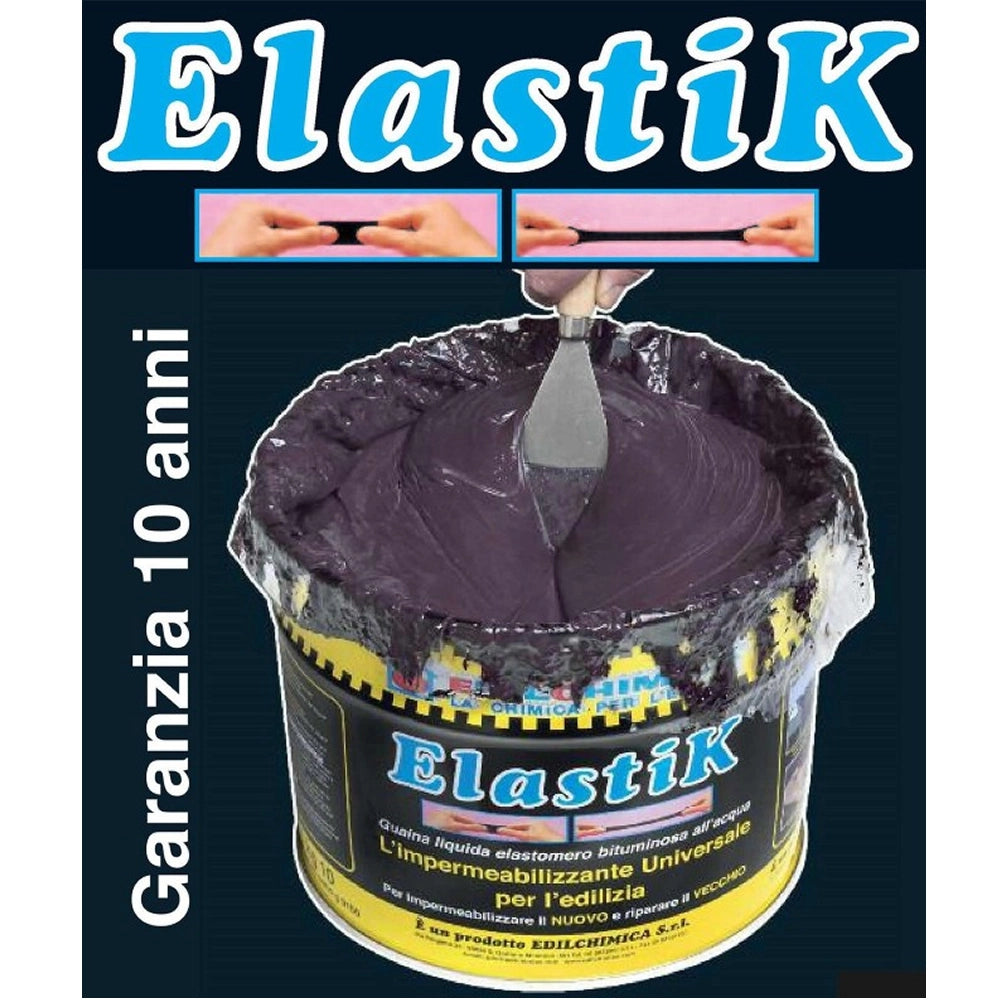 Elastik impermeabilizzante liquido guaina elastica kg 1,2 impermeabilizzante