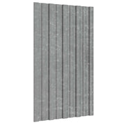 Pannello per tetto 36 pcs Argento 80 x 45 cm Acciaio zincato