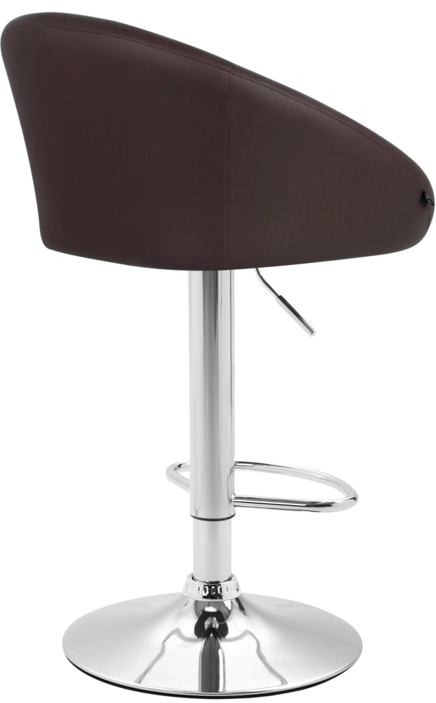Sgabello Miami Similpelle marrone