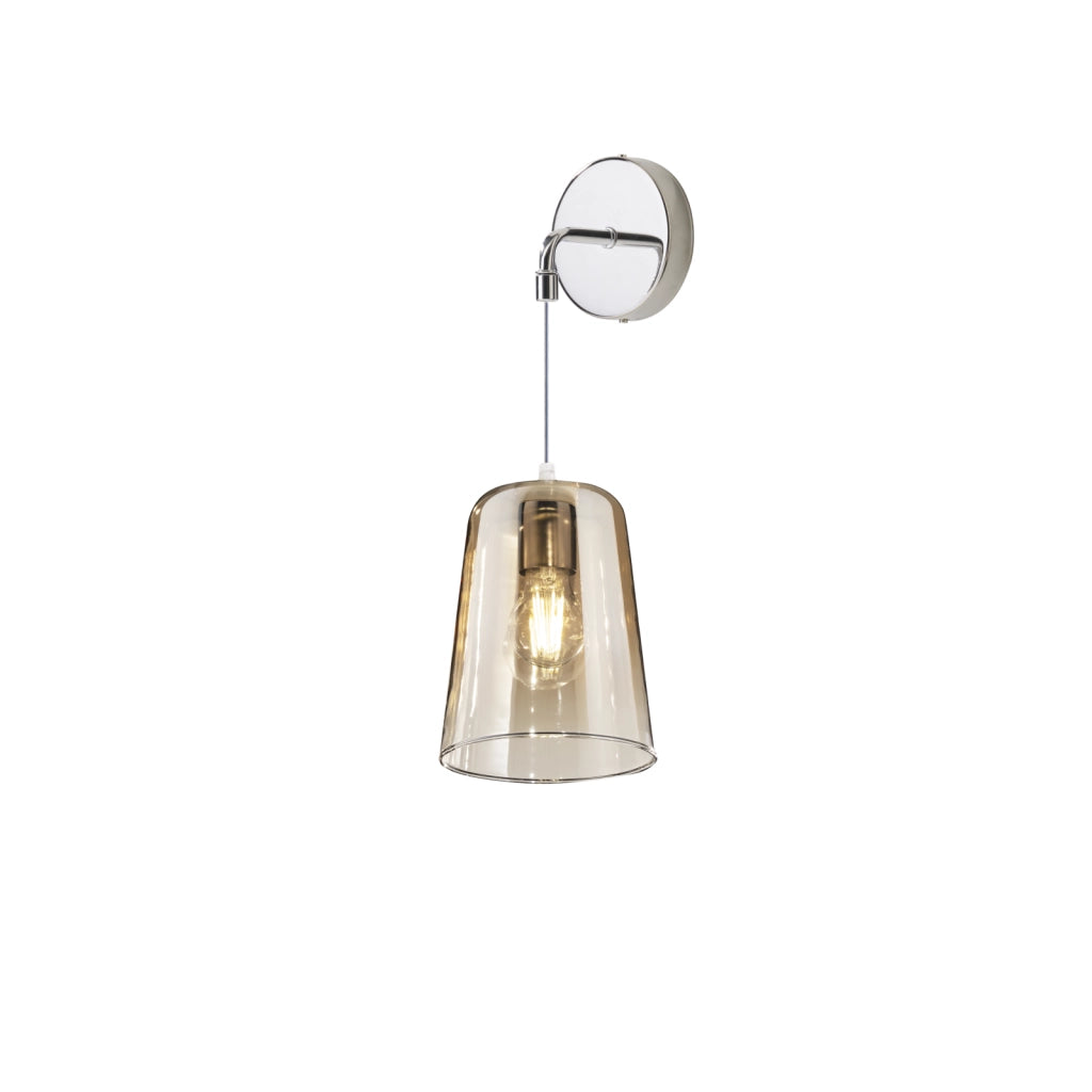 APPLIQUE BIANCO REGOLABILE 1 LUCE AMBRA 1164BI-A-AM
