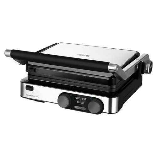 Cecotec rockgrill dual griglia elettrica con controllo piastre separato 2000 w - CC03099