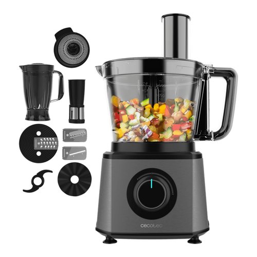 Cecotec paprika 2000 tritatutto 3,5lt acciaio + lame accessorie - CC04361