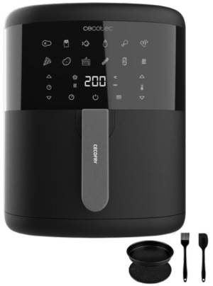 Cecotec cecofry bombastik air fryer 6lt schermo digitale + accessori - CCF04993