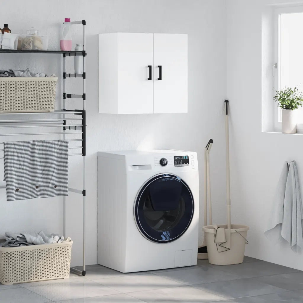 Armadietto a Muro Bianco 60x31x60 cm in Legno Multistratocod mxl 129966