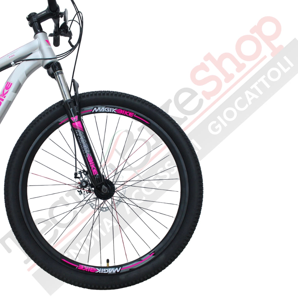 Bicicletta Ragazza Magikbike MTB Twenty Six Full 26" - 21V