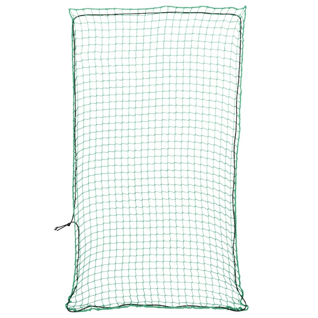Rete per rimorchio telo di fissaggio del carico portapacchi con corda elastica 2,1 x 1,25 m PP verde 02_0042178