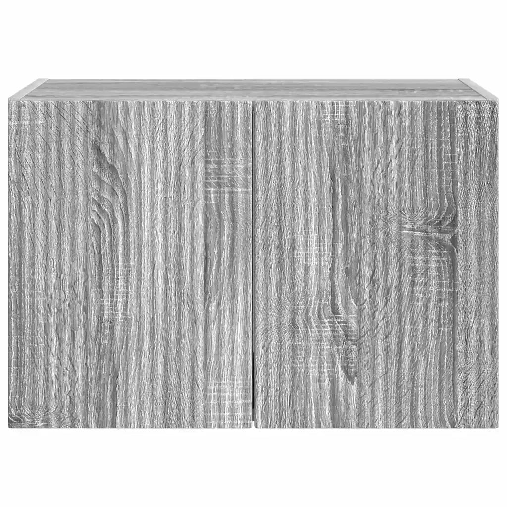 Mobile TV da parete-Mobile TV a Muro-Credenza TV Grigio Sonoma 59,5 x 31 x 40 cm