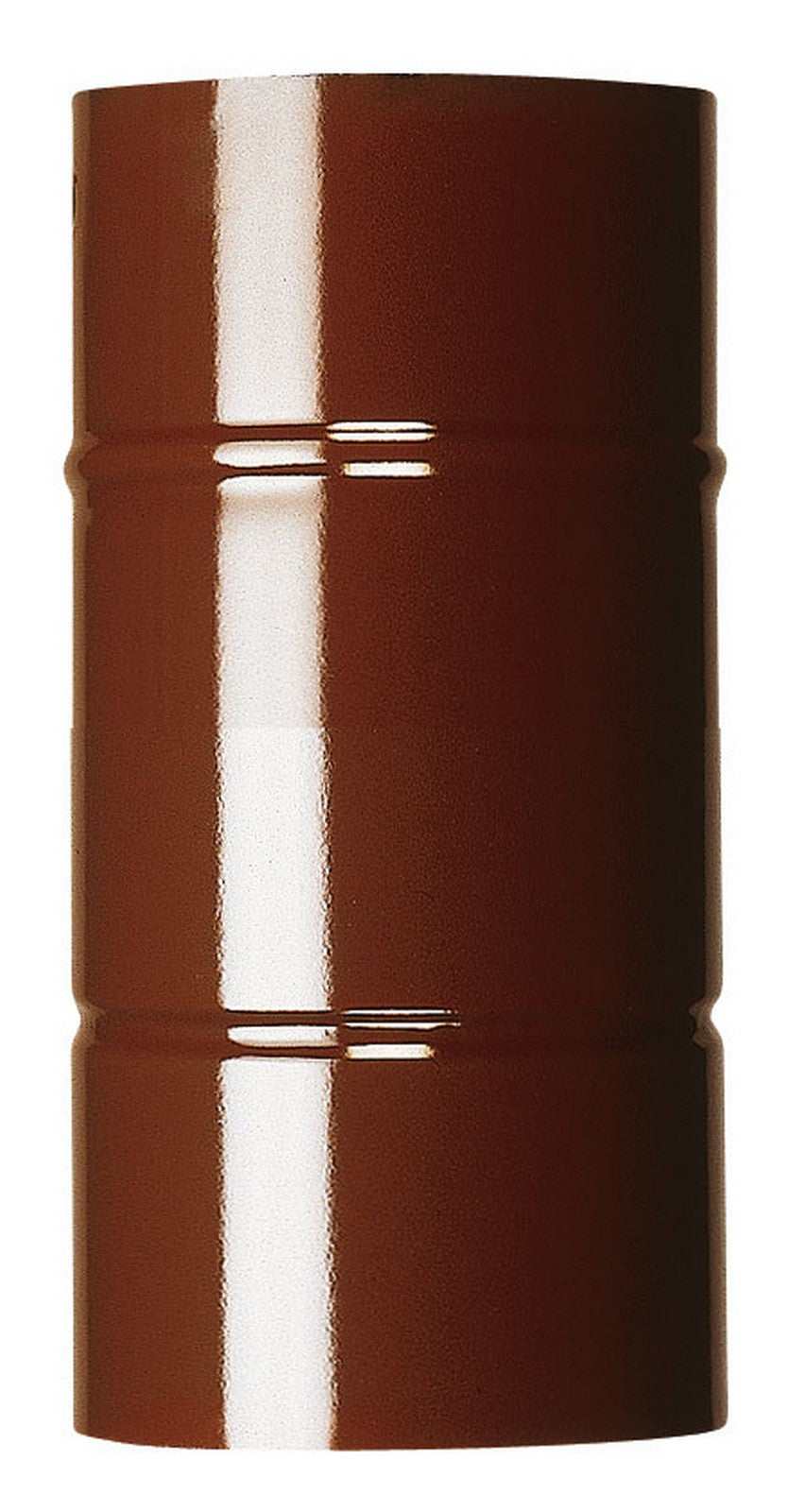 tubo x stufa cm. 25 diametro 13 marrone cod:ferx.8437