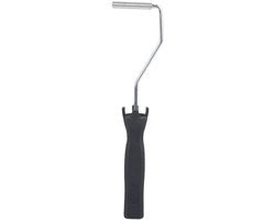 Strumento per la lavorazione della fibra di vetro - Manico in alluminio - Rullo a bolle - Manico in ABS - Duraturo - Ergonomico - Per la lavorazione di resine FRP (10 * 50 mm)