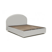 Letto Matrimoniale Augite, Letto Matrimoniale Contenitore Made in Italy, Bianco