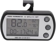 Termometro per Frigorifero Digitale - Precisione Alta - Display LCD Grande - Impermeabile - Magnetico Integrato - Intervallo di Temperatura -10-60℃ - Termometro per Congelamento