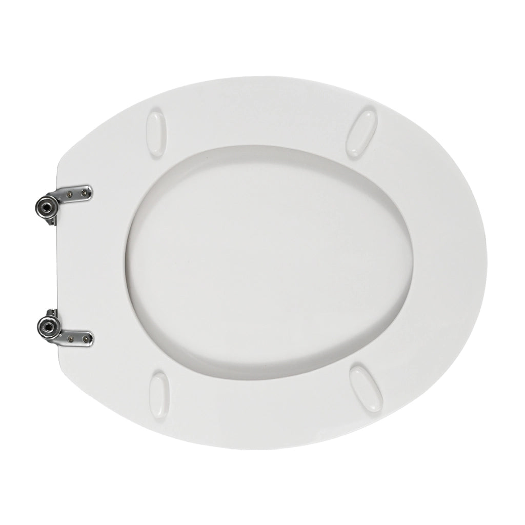 SEDILE WC PER NERO CERAMICA VASO ICEBERG FORMA 1- Bianco Cerniere C espansione- CW- pezzi 1