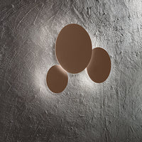 Plafoniera Moderna Nebula Metallo Marrone Led 15W Dimmerabile Ip20 D25