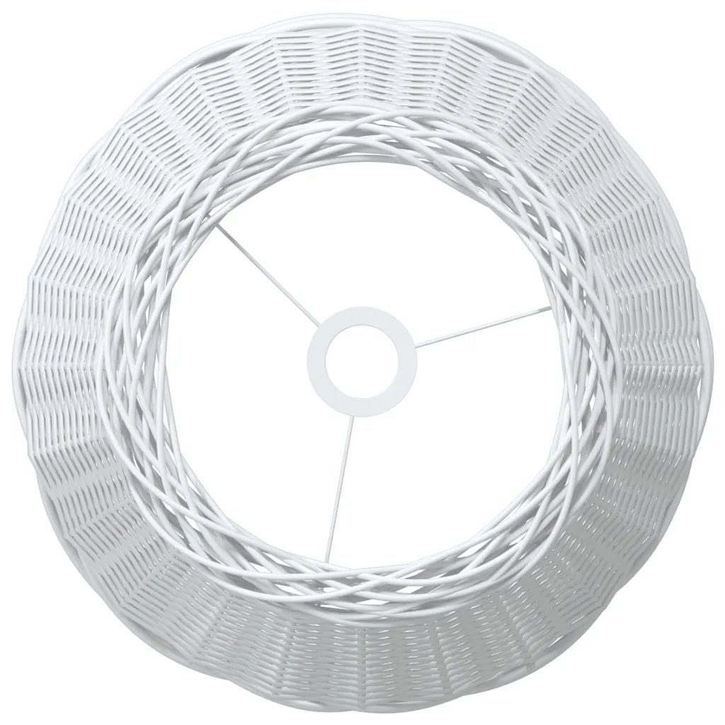 Paralume da Soffitto Bianco ?50x30 cm in Vimini CFW4226256