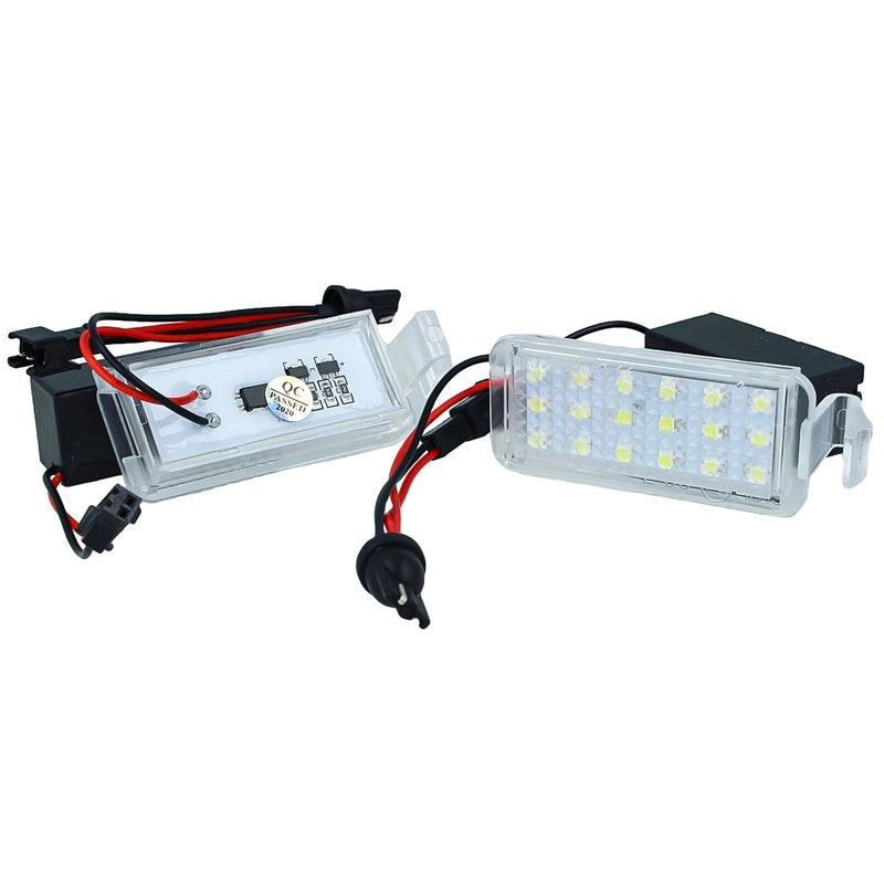Kit Luci Targa Led Ford Falcon Fiat 500X Bianco Resistenza Inclusa No Errore Canbus