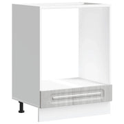 Pensile da cucina | Armadio Forno Kalmar Grigio Sonoma Legno Multistrato