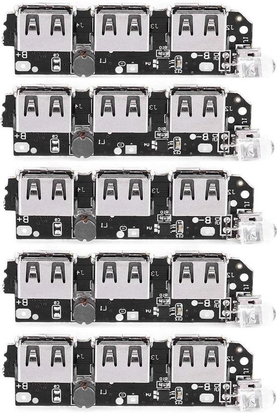 Modulo di Ricarica Portatile Durevole per Batterie da 3.7-4.2 V.