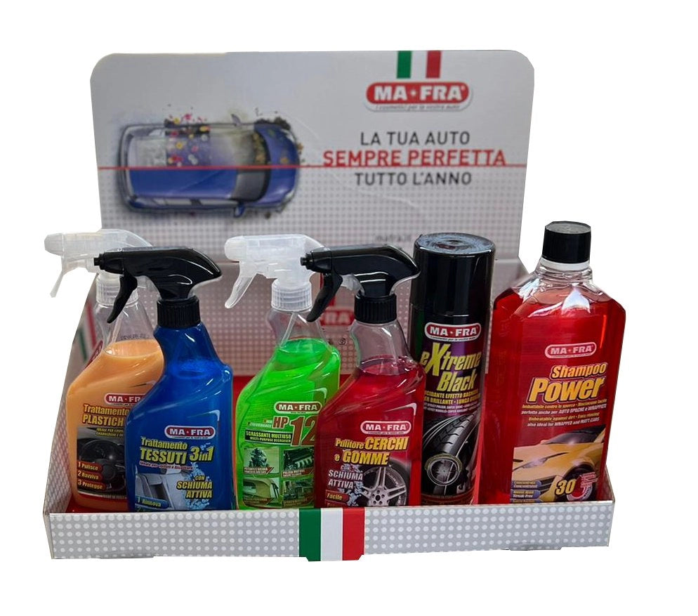 ESPOSITORE DA BANCO COMPLETO MA-FRA 72 pezzi - MA-FRA