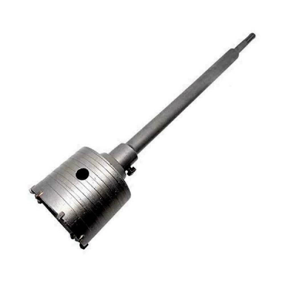 Trade Shop - Fresa A Tazza 30 Mm Carotatrice Con Asta Sds Max 100 Cm Calcestruzzo Cemento -