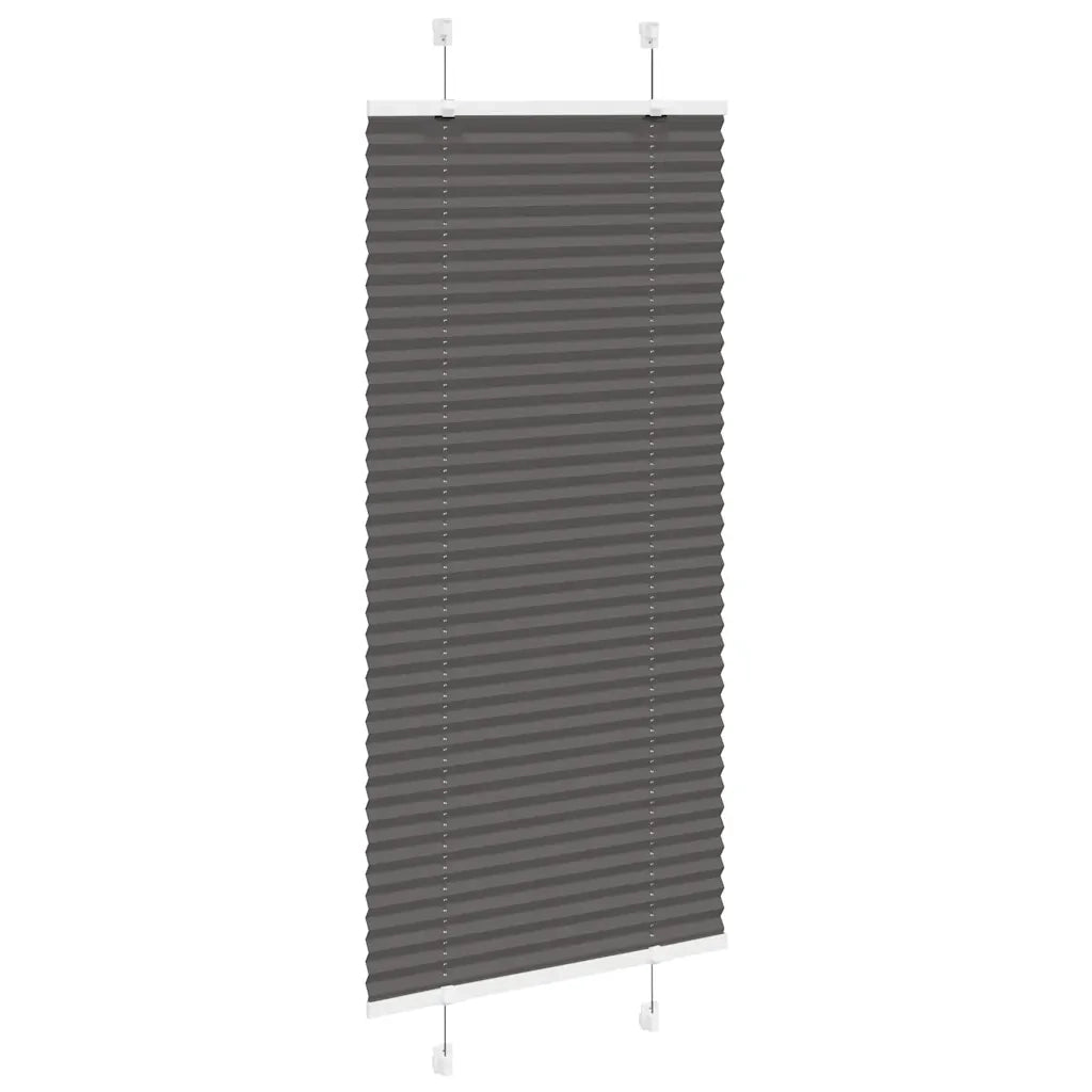 Tenda Plissettata | Tenda pliss¨¨ Nera 65x100 cm Larghezza Tessuto 64,4 cm