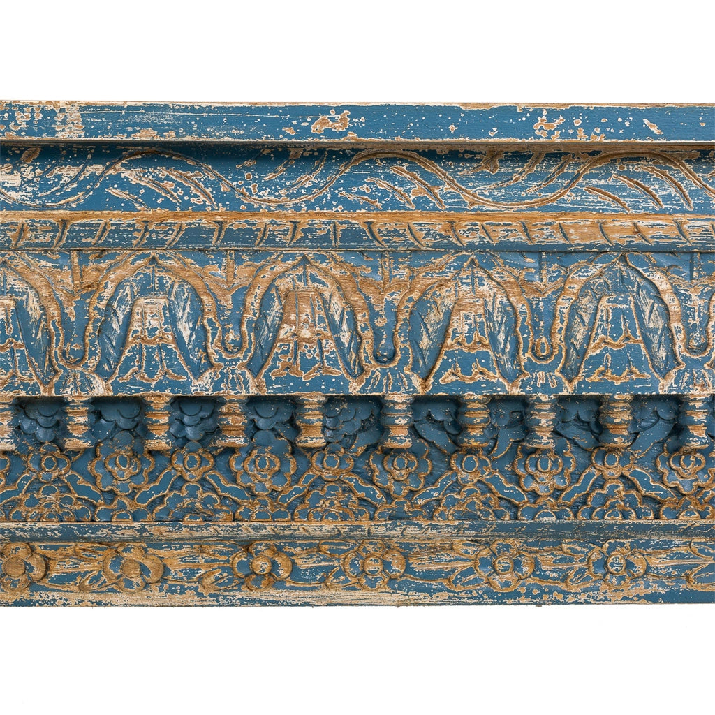 Mobile da ingresso in legno fatto a mano 160x40x90