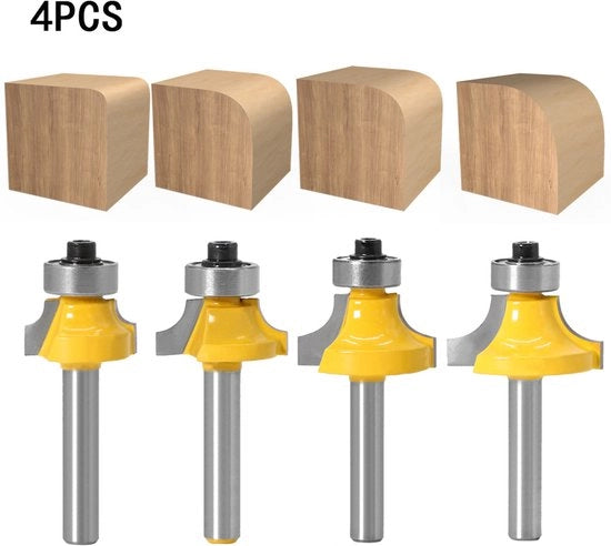 Set di finiture a 4 pezzi, composto da una freccia di finitura comune, una freccia di lega di alta qualità, una freccia di finitura a lama, una freccia di finitura a spacco e una freccia di finitura a R angolo.
