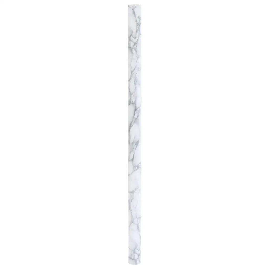 Adesivo per Mobili Autoadesivo Bianco Marmoreo 90x500 cm in PVC 155774