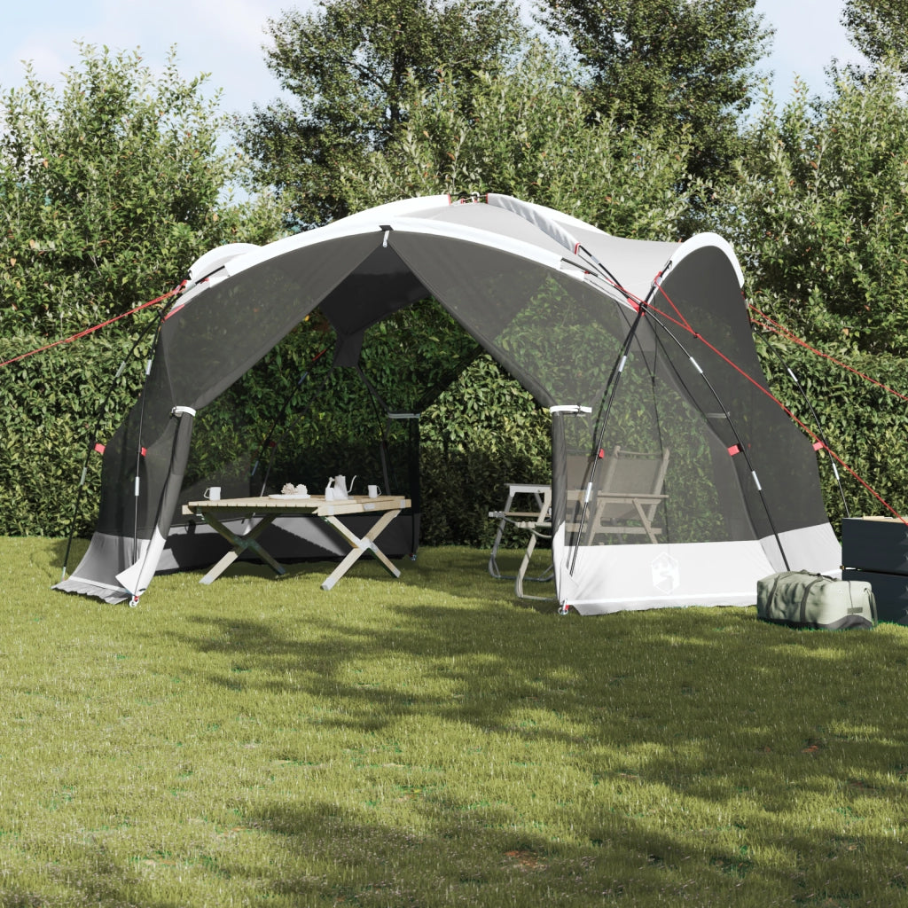 Rete Antimosche da Campeggio con Porte Grigia per 8 Persone Impermeabile