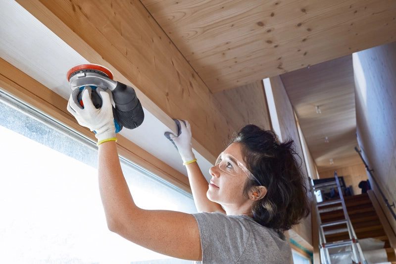 Bosch GEX 18V-125 Levigatrice Rotorbitale 18V Ø125 mm Solo Macchina + ACCESSORI